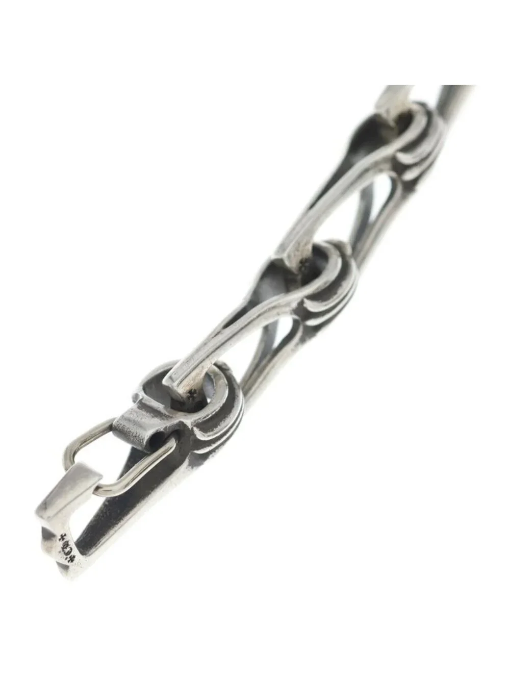 Chrome Hearts Window Chain Silver Bracelet